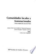 Comunidades locales y transnacionales