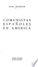 Comunistas españoles en América