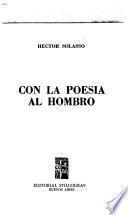 Con la poesía al hombro