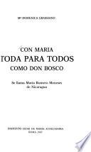 Con María toda para todos, como don Bosco