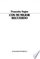 Con mi mejor recuerdo