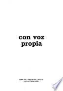 Con voz propia