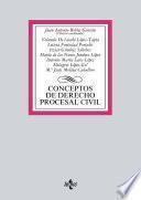 Conceptos de Derecho procesal civil