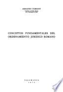 Conceptos fundamentales del ordenamiento jurídico romano