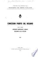 Concesión puerto del Rosario