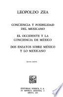Conciencia y posibilidad del mexicano