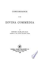 Concordance of the Divina Commedia