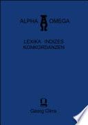 Concordancía Calderoniana / Konkordanz zu Calderón Teil III: Dramas.