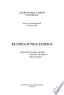 Conférence Internationale Du Travail