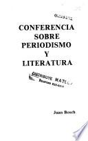 Conferencia sobre periodismo y literatura