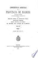 Conferencias agrícolas de la provincia de Madrid: Curso de 1876-77