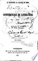 Conferencias de literatura