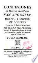 Confesiones de Nuestro gran Padre San Agustín