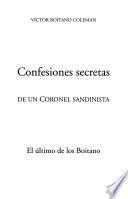 Confesiones secretas de un coronel sandinista