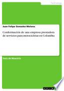 Conformación de una empresa prestadora de servicios para motocicletas en Colombia