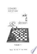 Congres AFCET