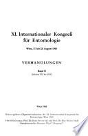 Congrès International D'entomologie