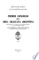 Congreso de; Area Araucana Argentina