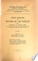Congreso de Historia de los Pueblos de la Provincia de Buenos Aires