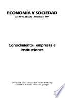 Conocimiento, empresas e instituciones
