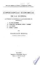 Consecuencias economicas de la guerra