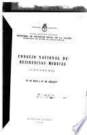 Consejo Nacional de Residencias Médicas (CONAREME): R.M. 622 y R.M. 683/67