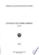 Consejos de guerra verbales