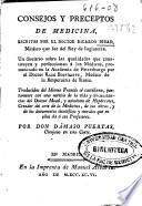 Consejos y preceptos de medicina