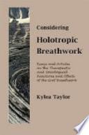 Considering Holotropic Breathwork