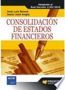 Consolidación de estados financieros