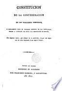 Constitución de la Confederación de los Caballeros Comuneros, y Reglamento para el gobierno interior de las Fortalezas, Torres y Castillos de todas las Merindades de España