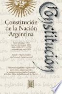 Constitución de la Nación Argentina