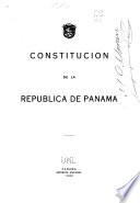 Constitución de la república de Panamá
