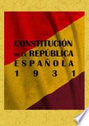 Constitución de la República Española, 1931