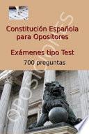 Constitucion Espanola para Opositores