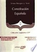 Constitución española.Texto íntegro y test