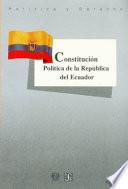 Constitución política de la República del Ecuador