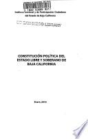 Constitución política del Estado Libre y Soberano de Baja California