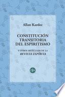 Constitución Transitoria del Espiritismo