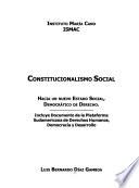 Constitucionalismo social