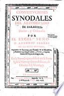Constituciones sinodales de Zaragoza