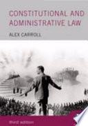 Constitutional and Administrative Law