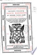 Constitutiones insignis Collegij Sancti Ildephonsi