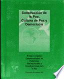 Construcción de la paz, cultura de paz y democracia