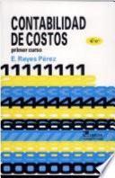 Contabilidad de costos/ Cost Accounting