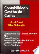 Contabilidad y gestión de costes