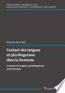 Contact des langues et plurilinguisme dans la Romania