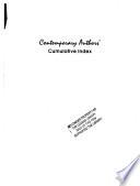 Contemporary Authors Cumulative Index Volumes 1-275