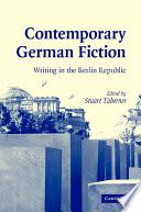 Contemporary German Fiction