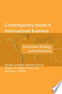 Contemporary Issues in International Business